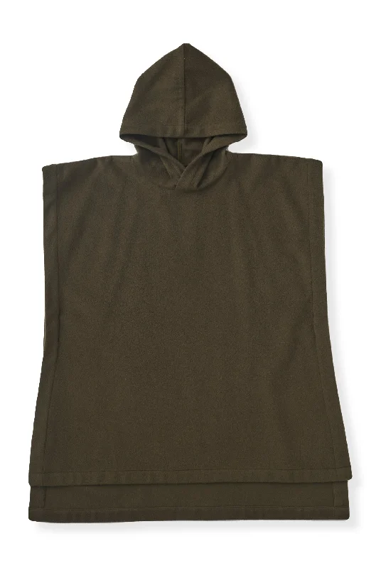 BEAVER HOODED CAPE