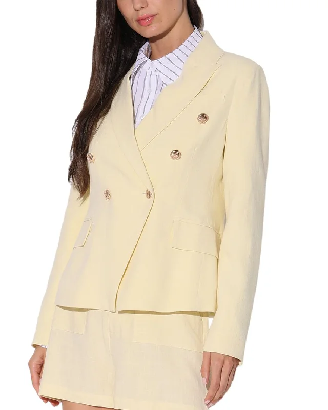 Walter Baker Phelps Linen-Blend Blazer Trendy Women’s Blazers