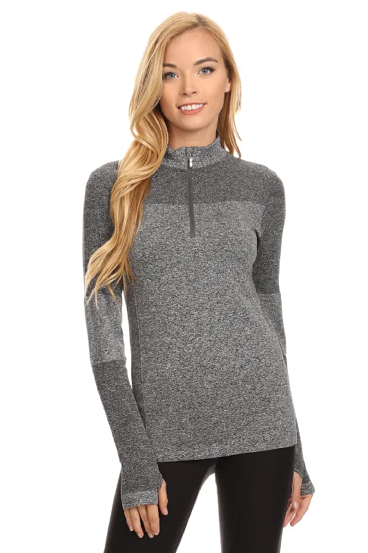 Active Seamless Living Pullover Top Women's long jackets