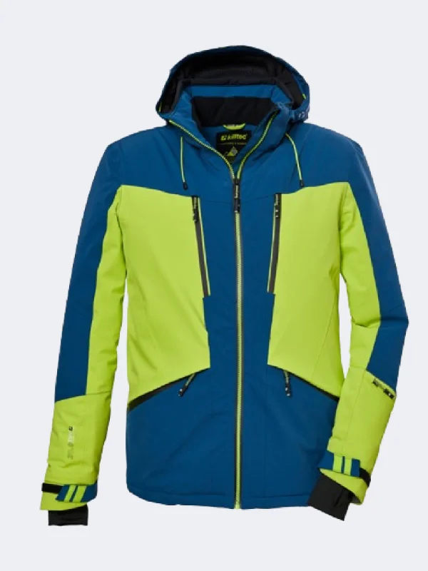 Killtec Ksw 75 Men Skiing Jacket Spring Green Women's quilted jackets