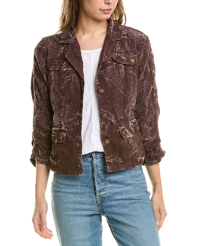 XCVI Wearables Folksy Jacket Structured Blazer Look