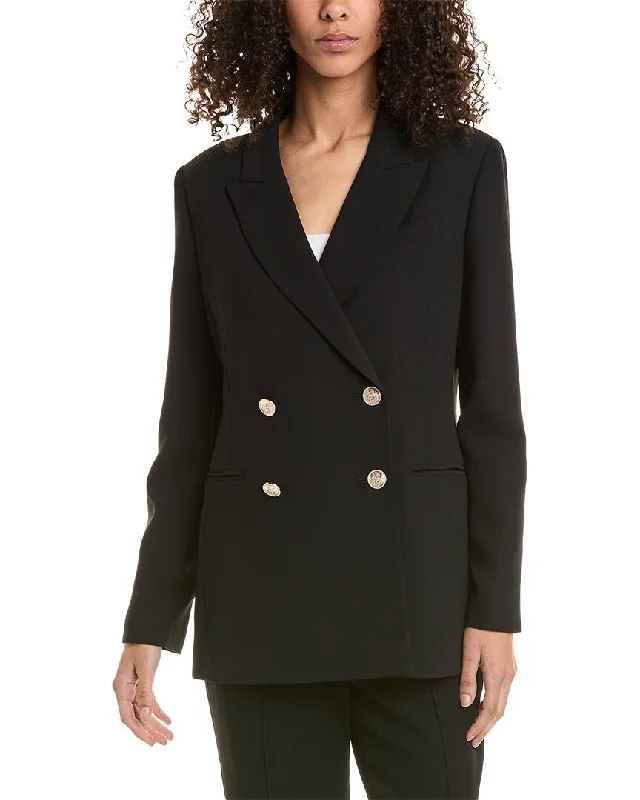 Ted Baker Double-Breasted Jacket Blazer with Pockets