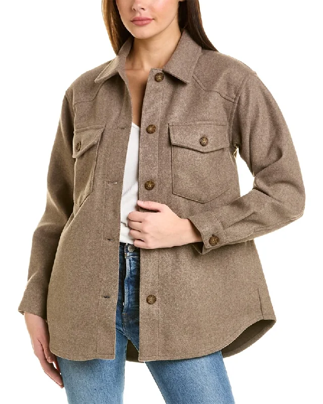 Isla Ciel Shacket Layered Women’s Blazer