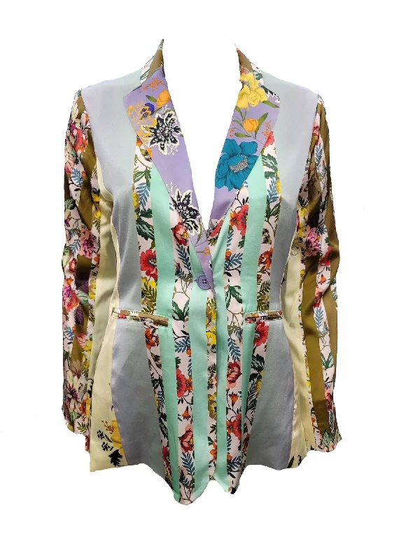 Women's Lainey Jacket In Multi Oversized Women’s Blazer