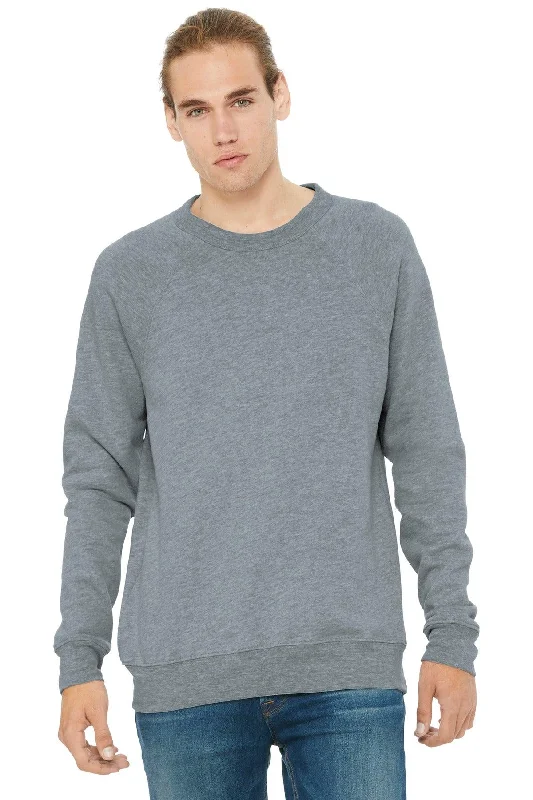 BELLA+CANVAS  Unisex Sponge Fleece Raglan Sweatshirt. BC3901 Soft Hoodies for Women