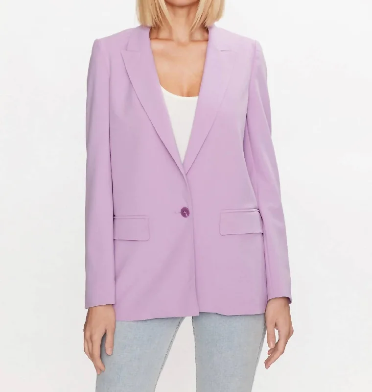 Cordova Blazer In Lilac Women’s Double-breasted Blazer