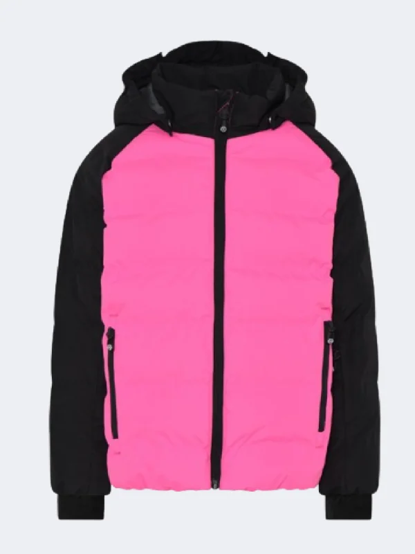 Color Kids Girls Skiing Jacket Sugar Pink Women's cropped jackets