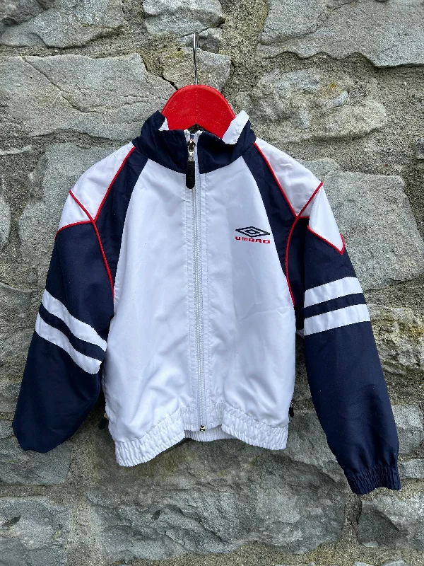 90s white sport jacket  2-3y (92-98cm) Women's gym jackets