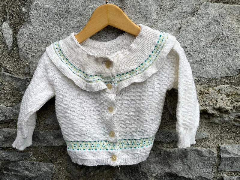 Vintage cardigan  6-9m (68-74cm) Casual Knit Pullover