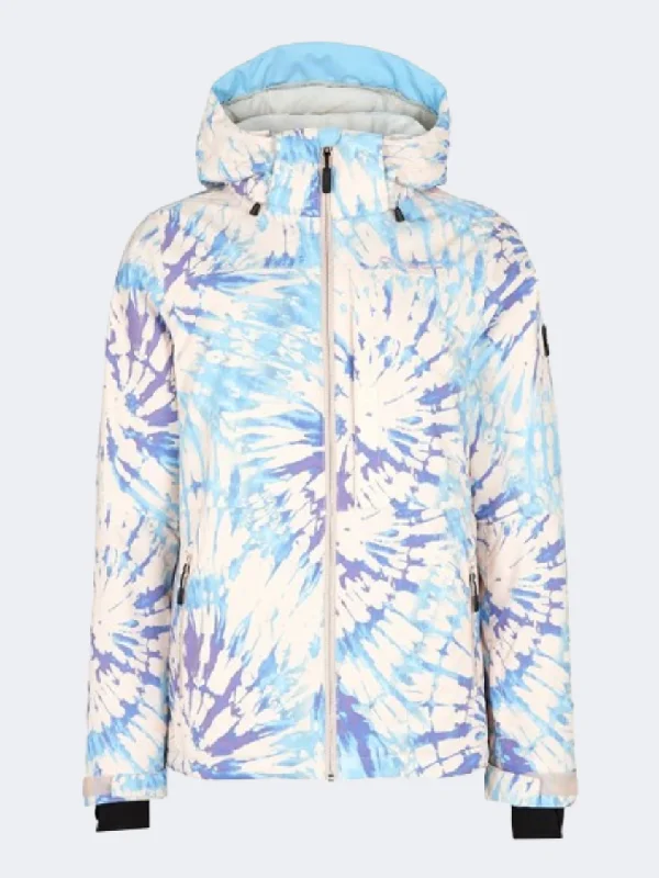 ONeill Lite Women Skiing Jacket Pink Tie Dye Women's H&M jackets