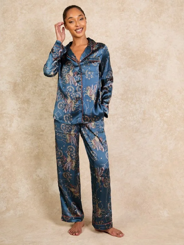 Womens Satin Traditional Pyjamas Pegasus Nordstrom pajama sets