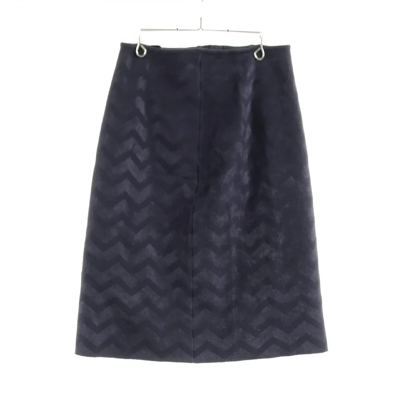 ALAIA Wool Skirt Navy Used Sequin unclassified skirts