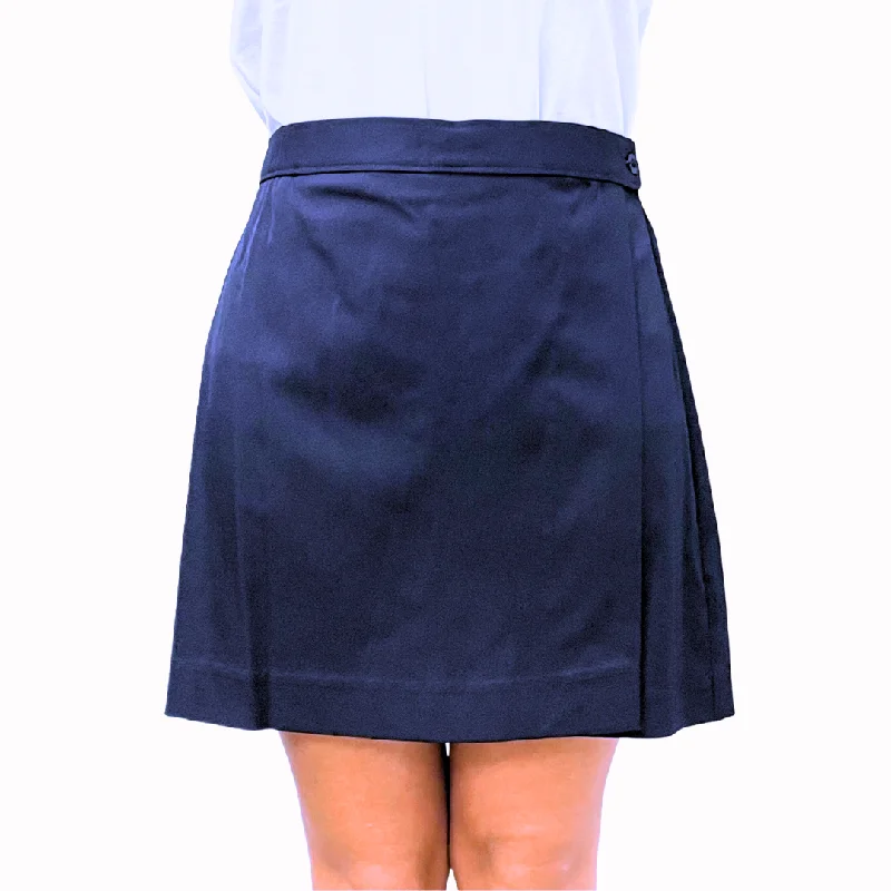 Navy Performance Flap Skort Cocktail unclassified skirts