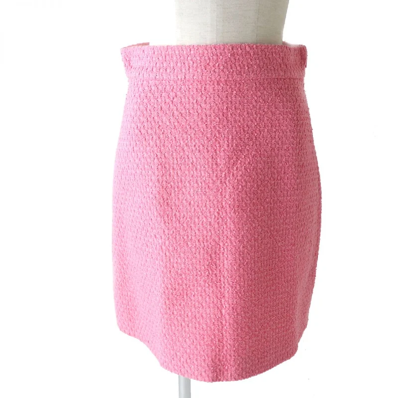 Gucci Tweed Skirt 481219 Pink Bold pattern unclassified skirts