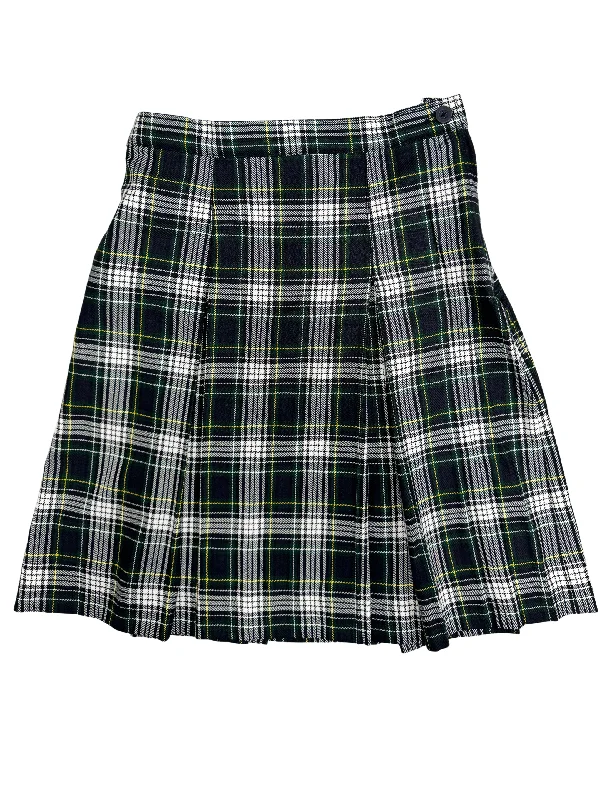 Plaid 61 Kick Pleat Skirt High-end unclassified skirts