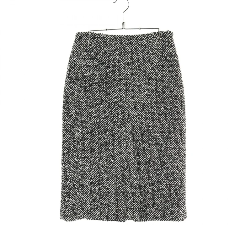 Prada Wool Skirt Black/White Pastel unclassified skirts