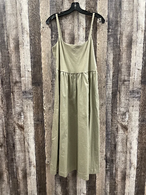 Green Dress Casual Midi Old Navy, Size L Formal midi dresses