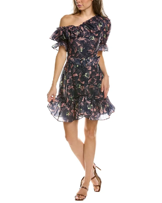 Ted Baker Off-The-Shoulder Mini Dress Trendy Mini Skirt