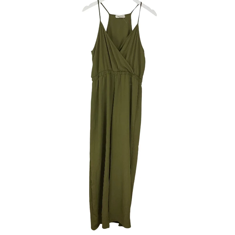 Jumpsuit By Honey & Lace In Green, Size: L White Lace Dress